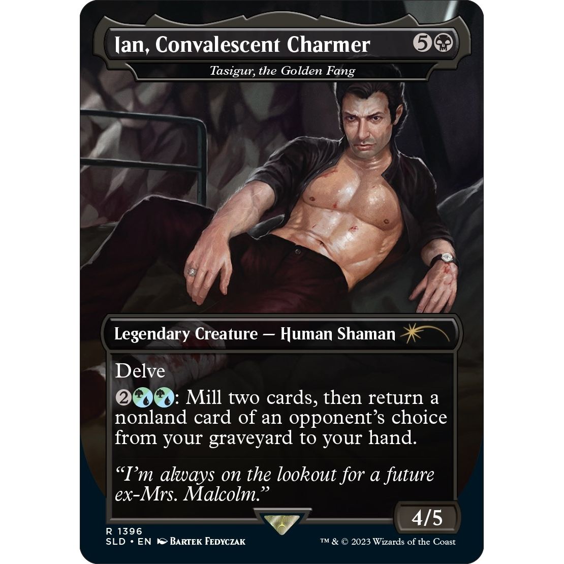 Image for Ian, Convalescent Charmer - Tasigur, the Golden Fang (1396) (SLD) - Magic: The Gathering