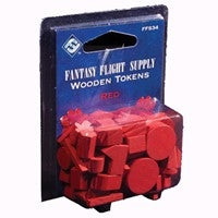 Image for Wooden Gaming Tokens: Red - Boardgames