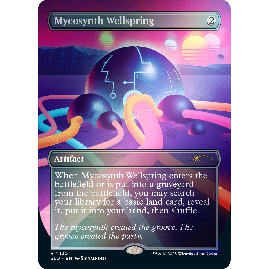 Image for Mycosynth Wellspring (Rainbow Foil) (1435) (SLD) - Magic: The Gathering