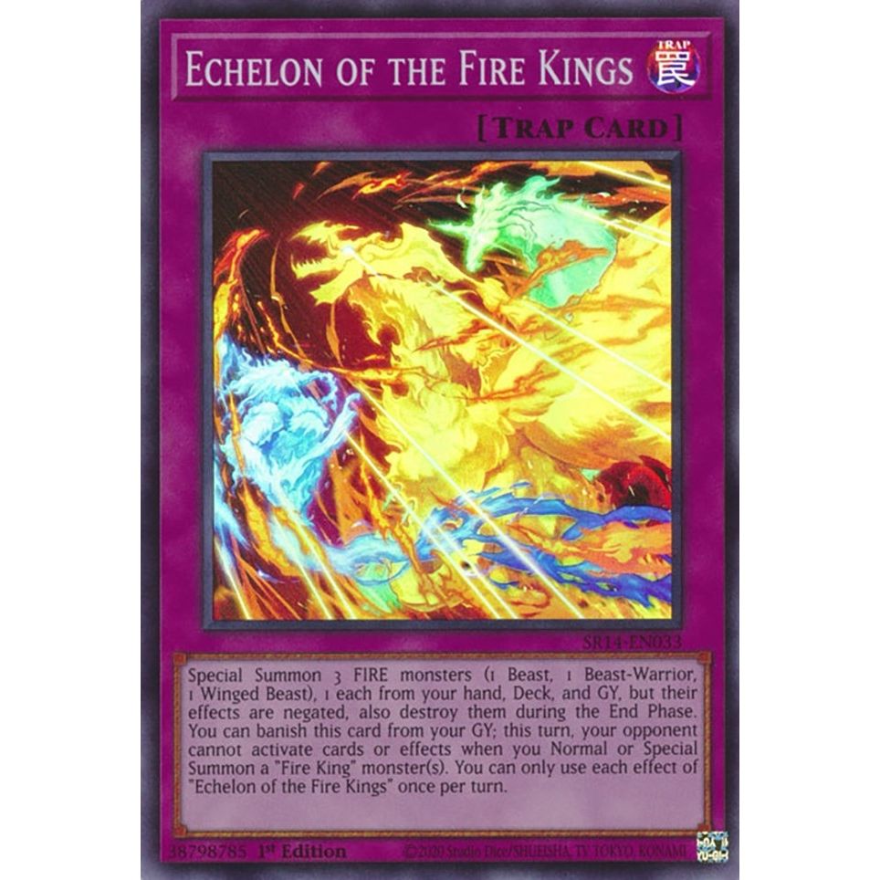 Image for Echelon of the Fire Kings (SR14-EN033) (SR14) - YuGiOh