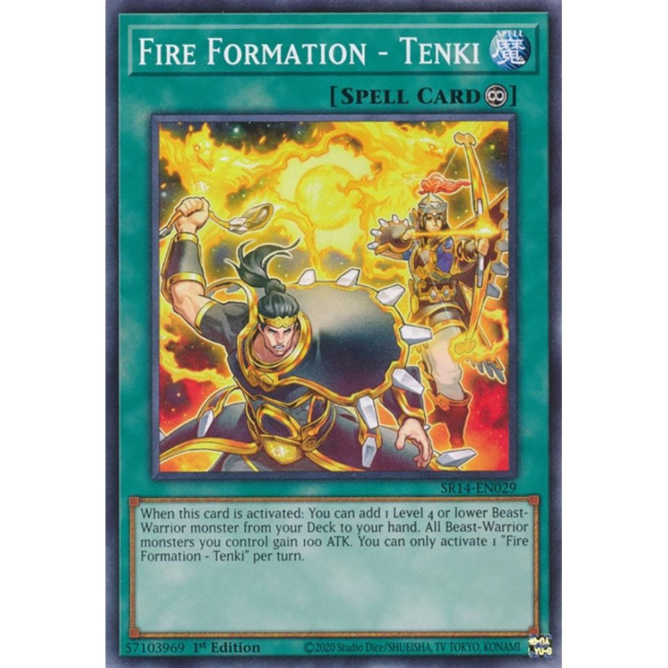 Image for Fire Formation - Tenki (SR14-EN029) (SR14) - YuGiOh