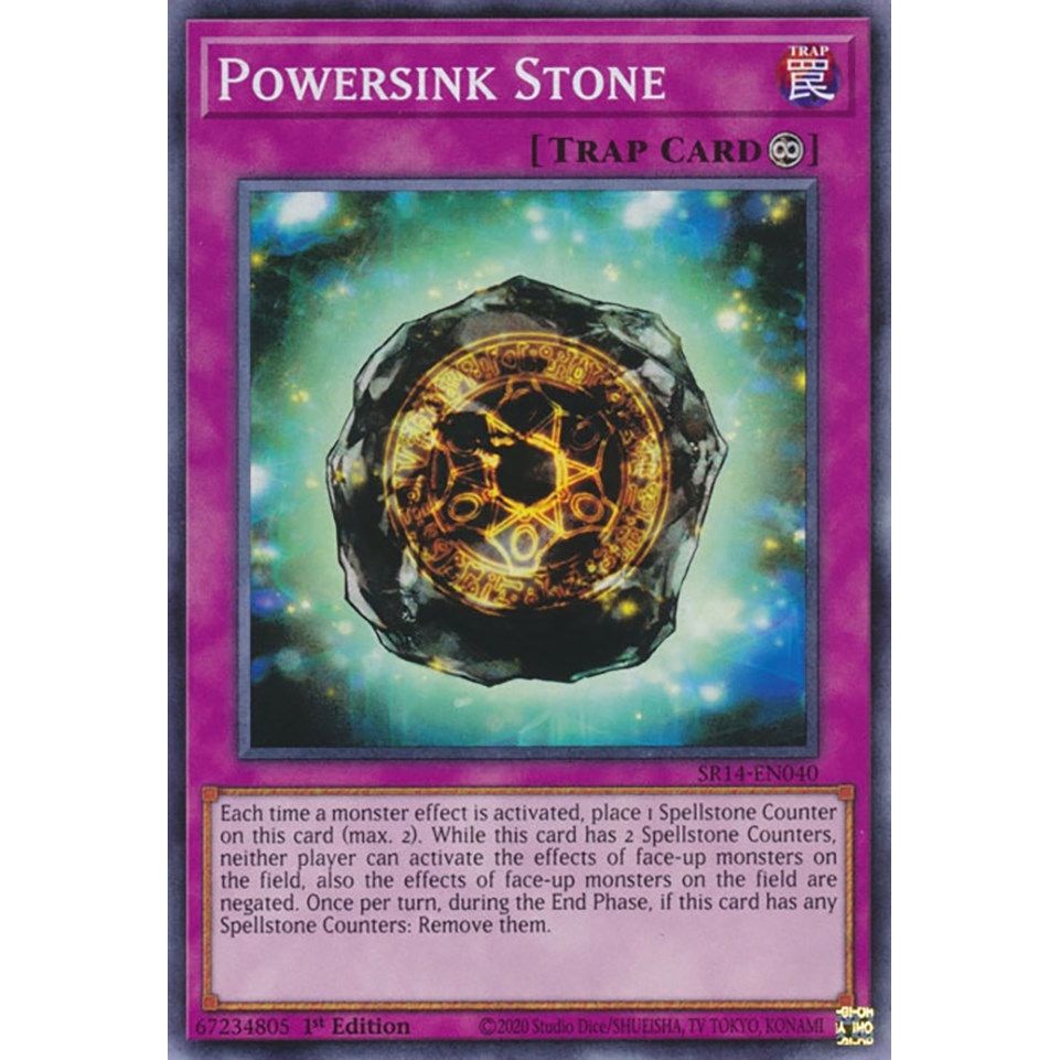 Image for Powersink Stone (SR14-EN040) (SR14) - YuGiOh