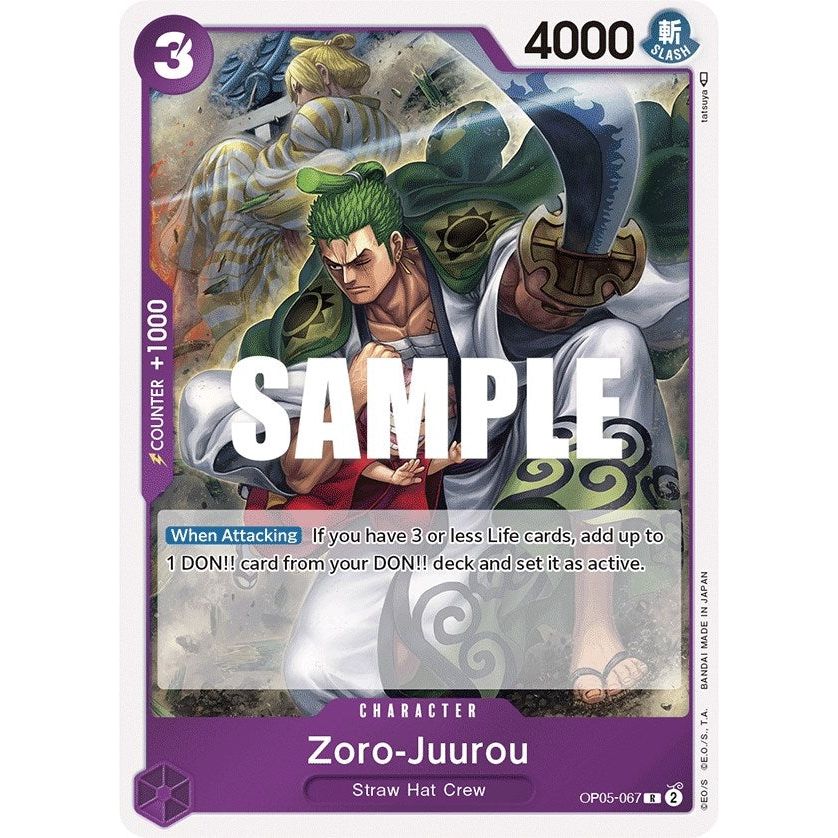 Image for Zoro-Juurou (OP05-067) (OP05) - One Piece Card Game