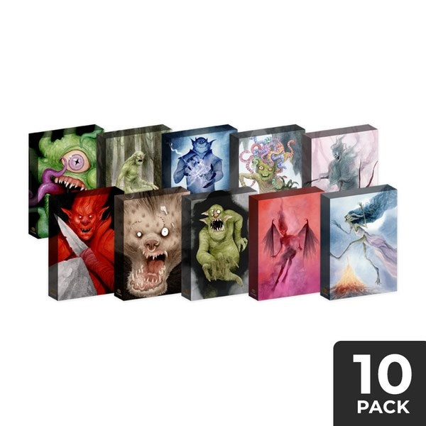 Image for Cubeamajigs Reusable Gaming Packs - You Come Across A... Set 1 by Emily Hare (10-Pack) - Collectible Storage