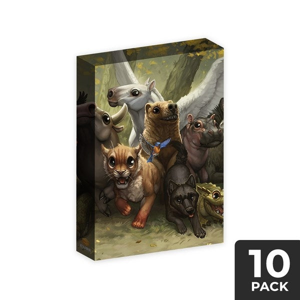 Image for Cubeamajigs Reusable Gaming Packs - Cuteness Overload by Andrea Radeck (10-Pack) - Collectible Storage