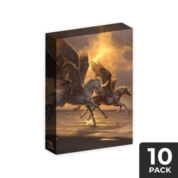 Image for Cubeamajigs Reusable Gaming Packs - Alicorn Retreat by Ilse Gort (10-Pack) - Collectible Storage