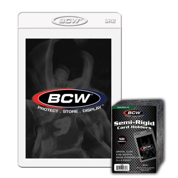 Image for Semi-Rigid Card Holder #2 (50ct.) - Collectible Storage