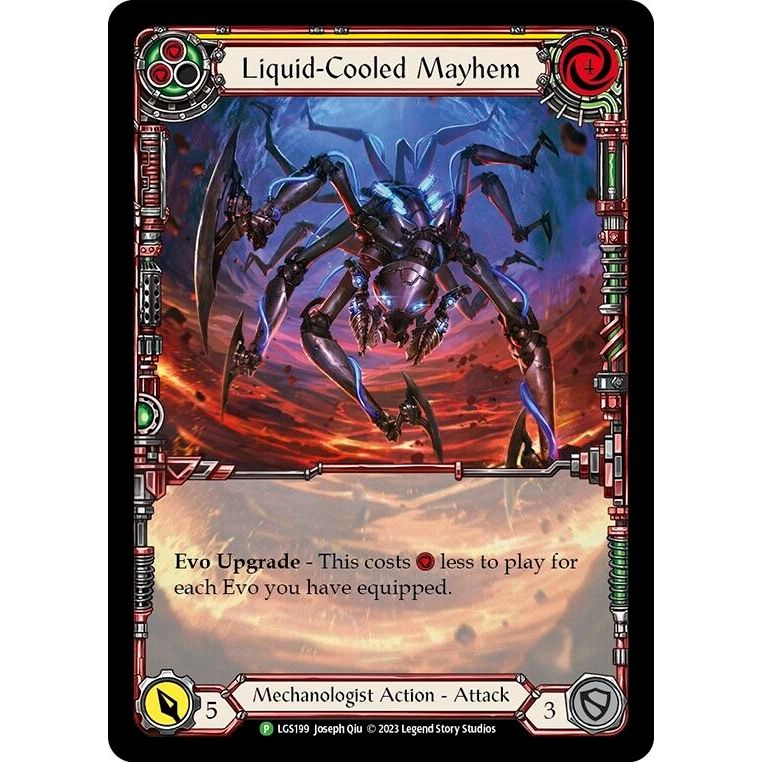 Image for Liquid-Cooled Mayhem - LGS199 (LGS199) (PR) - Flesh and Blood TCG