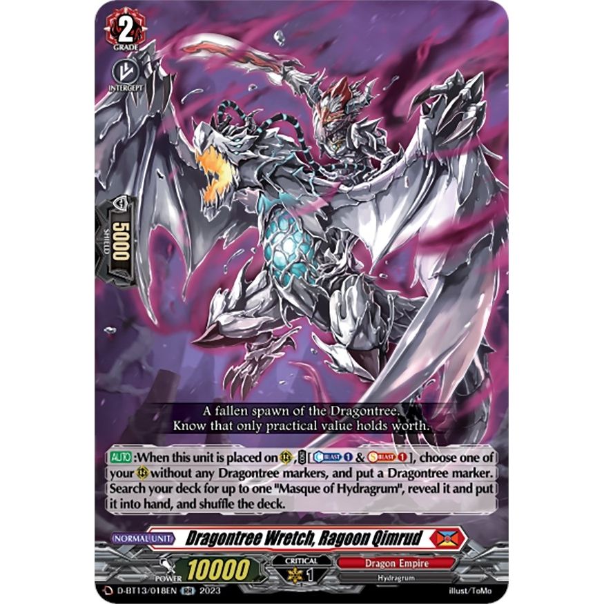 Image for Dragontree Wretch, Ragoon Qimrud (D-BT13/018EN) (D-BT13) - Cardfight Vanguard