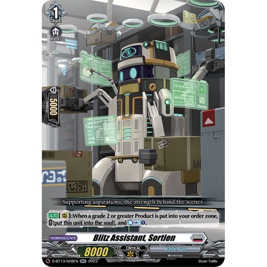 Image for Blitz Assistant, Sortien (D-BT13/028EN) (D-BT13) - Cardfight Vanguard