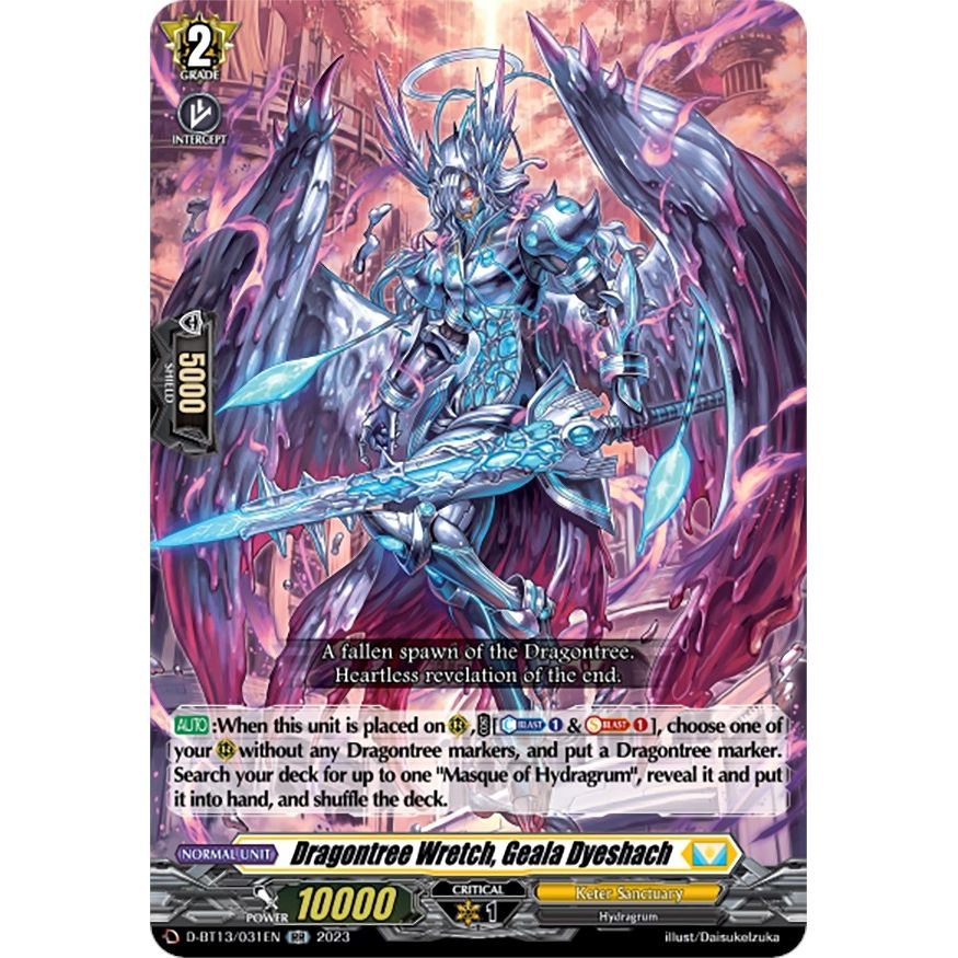 Image for Dragontree Wretch, Geala Dyeshach (D-BT13/031EN) (D-BT13) - Cardfight Vanguard