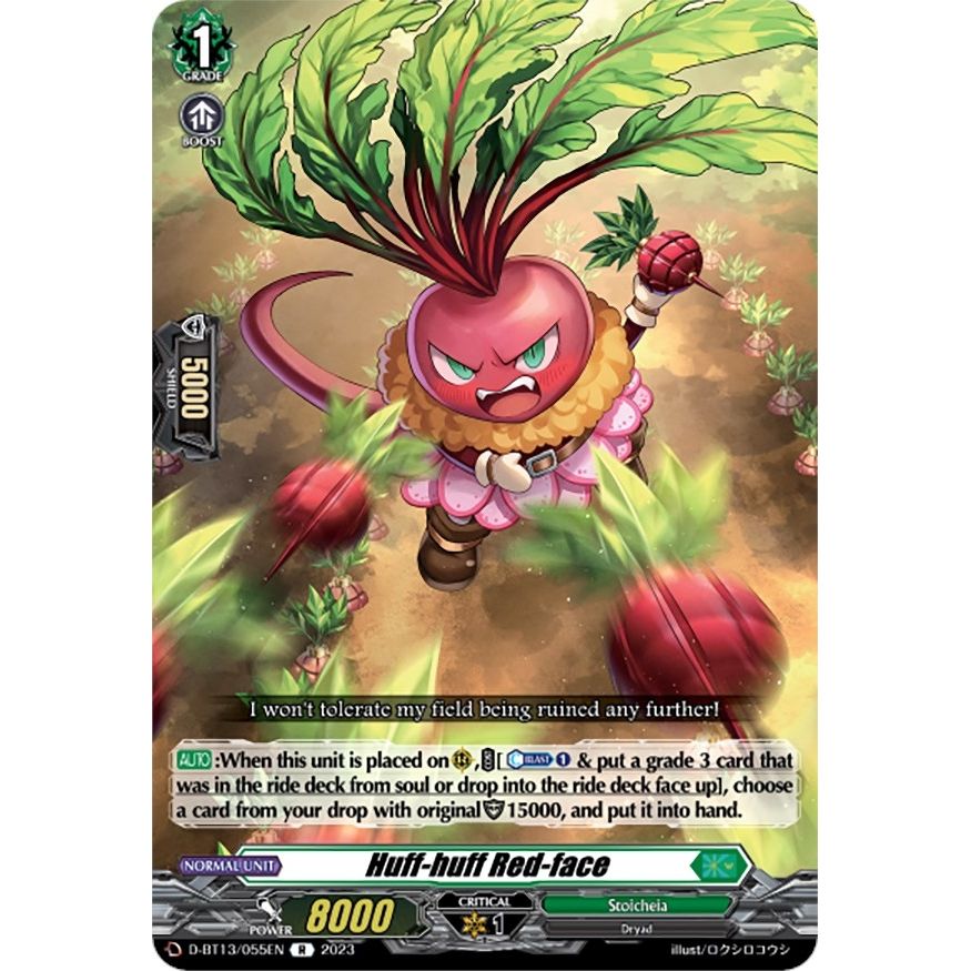 Image for Huff-huff Red-face (D-BT13/055EN) (D-BT13) - Cardfight Vanguard