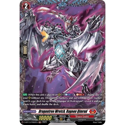 Image for Dragontree Wretch, Ragoon Qimrud (FR) (D-BT13/FR02EN) (D-BT13) - Cardfight Vanguard