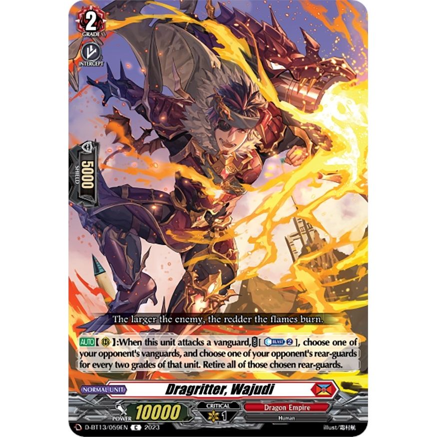 Image for Dragritter, Wajudi (D-BT13/059EN) (D-BT13) - Cardfight Vanguard