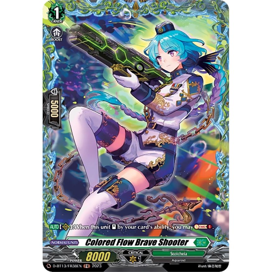 Image for Colored Flow Brave Shooter (FR) (D-BT13/FR38EN) (D-BT13) - Cardfight Vanguard