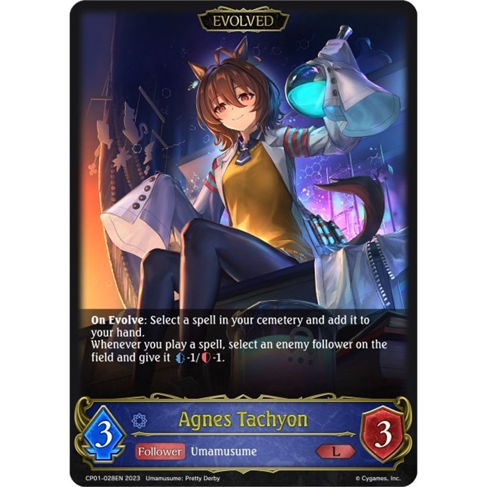 Image for Agnes Tachyon (Evolved) (CP01-028EN) (CP01) - Shadowverse: Evolve