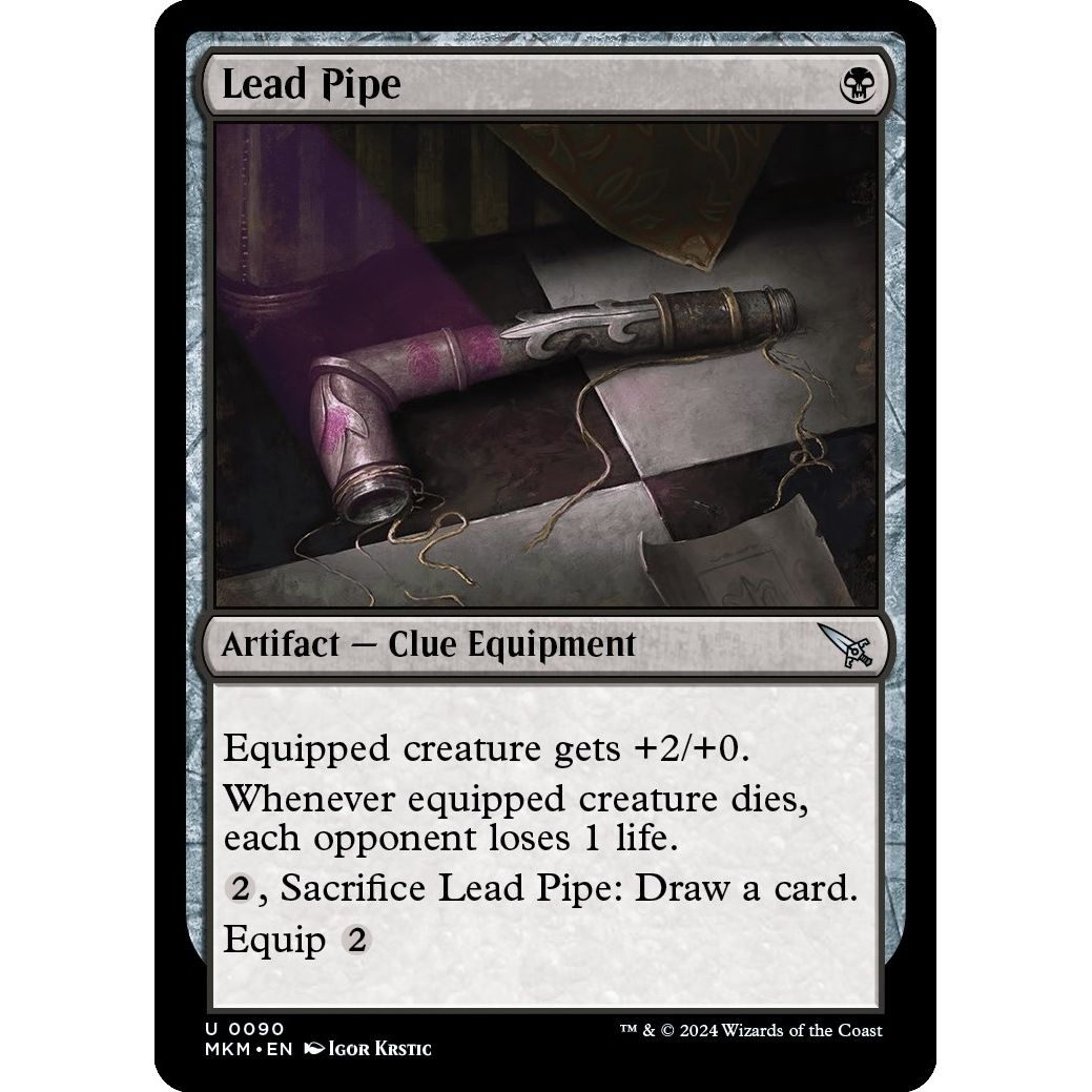 Image for Lead Pipe (90) (MKM) - Magic: The Gathering