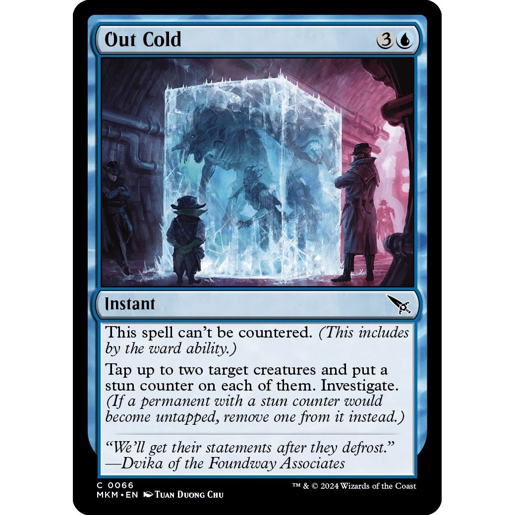Image for Out Cold (66) (MKM) - Magic: The Gathering