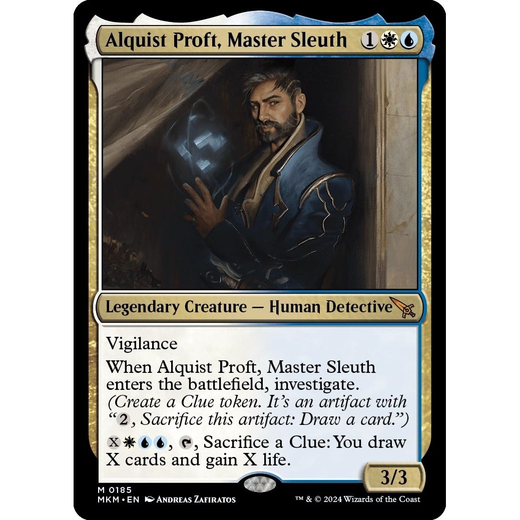Image for Alquist Proft, Master Sleuth (185) (MKM) - Magic: The Gathering