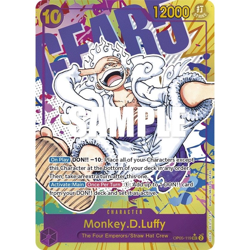 Image for Monkey.D.Luffy (119) (Alternate Art) (OP05-119) (OP05) - One Piece Card Game