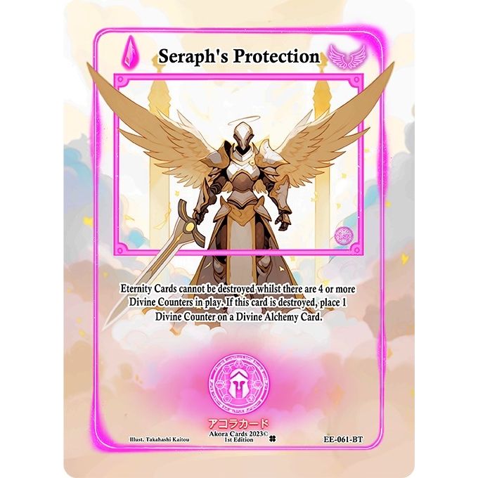 Image for Seraph's Protection (Extended Art) (EE-061-BT) (EE1E) - Akora TCG