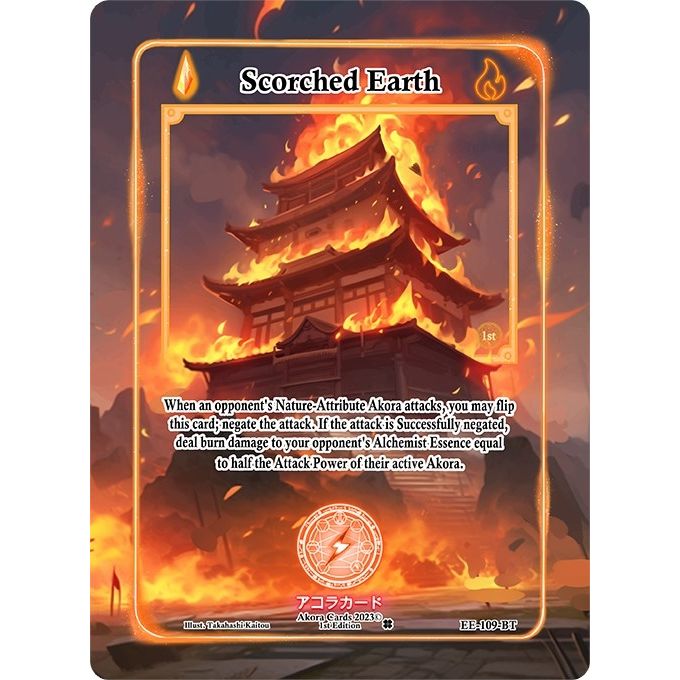 Image for Scorched Earth (Extended Art) (EE-109-BT) (EE1E) - Akora TCG