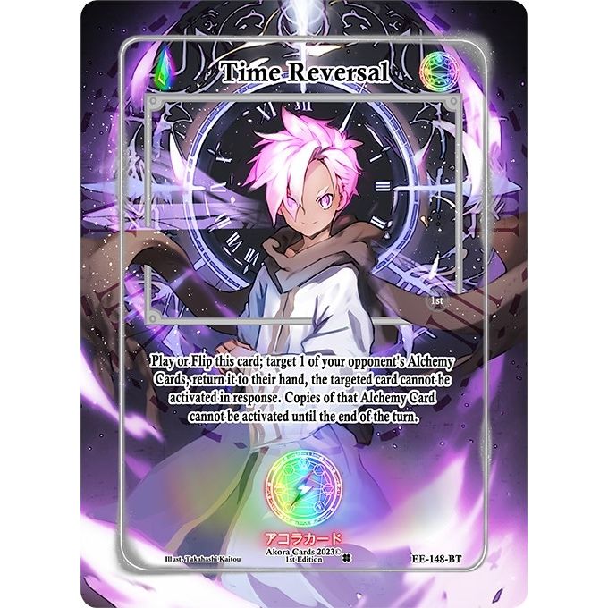 Image for Time Reversal (Extended Art) (EE-148-BT) (EE1E) - Akora TCG