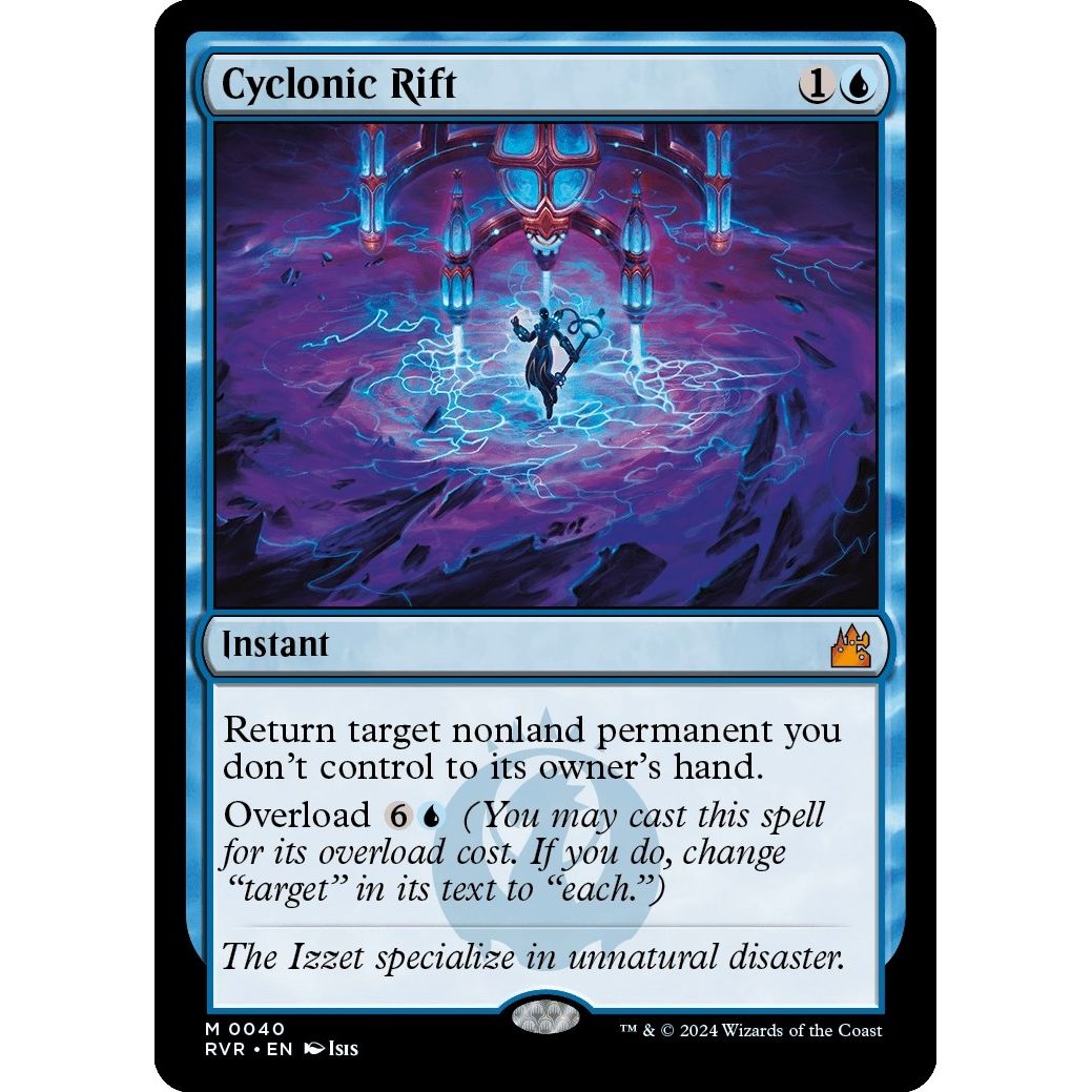 Image for Cyclonic Rift (40) (RVR) - Magic: The Gathering