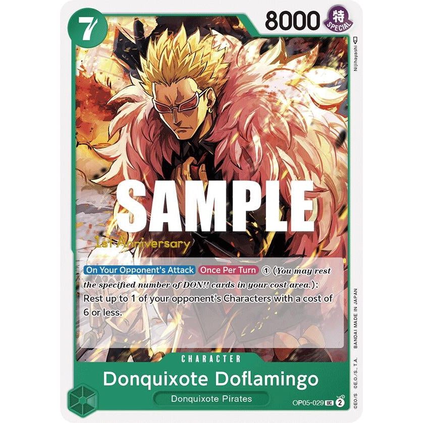 Image for Donquixote Doflamingo (029) (OP05-029) (OP05 ANN) - One Piece Card Game