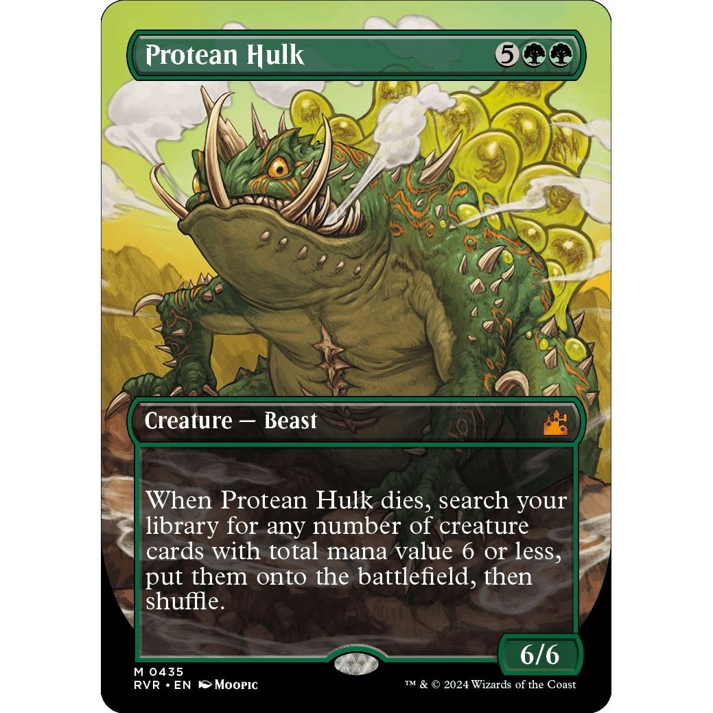 Image for Protean Hulk (Anime Borderless) (435) (RVR) - Magic: The Gathering