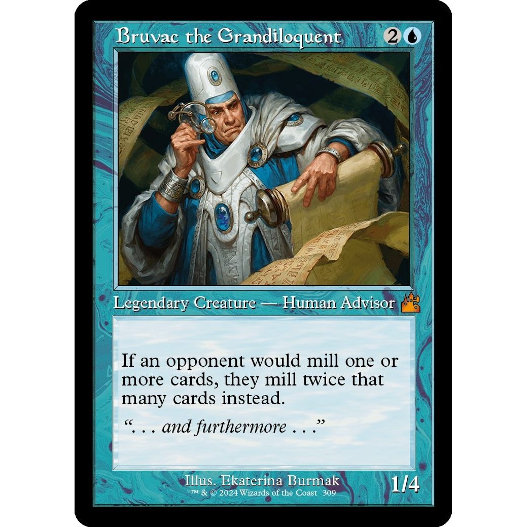 Image for Bruvac the Grandiloquent (Retro Frame) (309) (RVR) - Magic: The Gathering