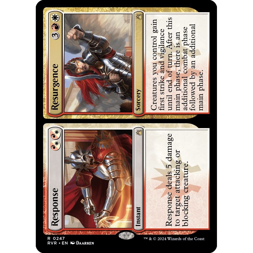 Image for Response // Resurgence (247) (RVR) - Magic: The Gathering