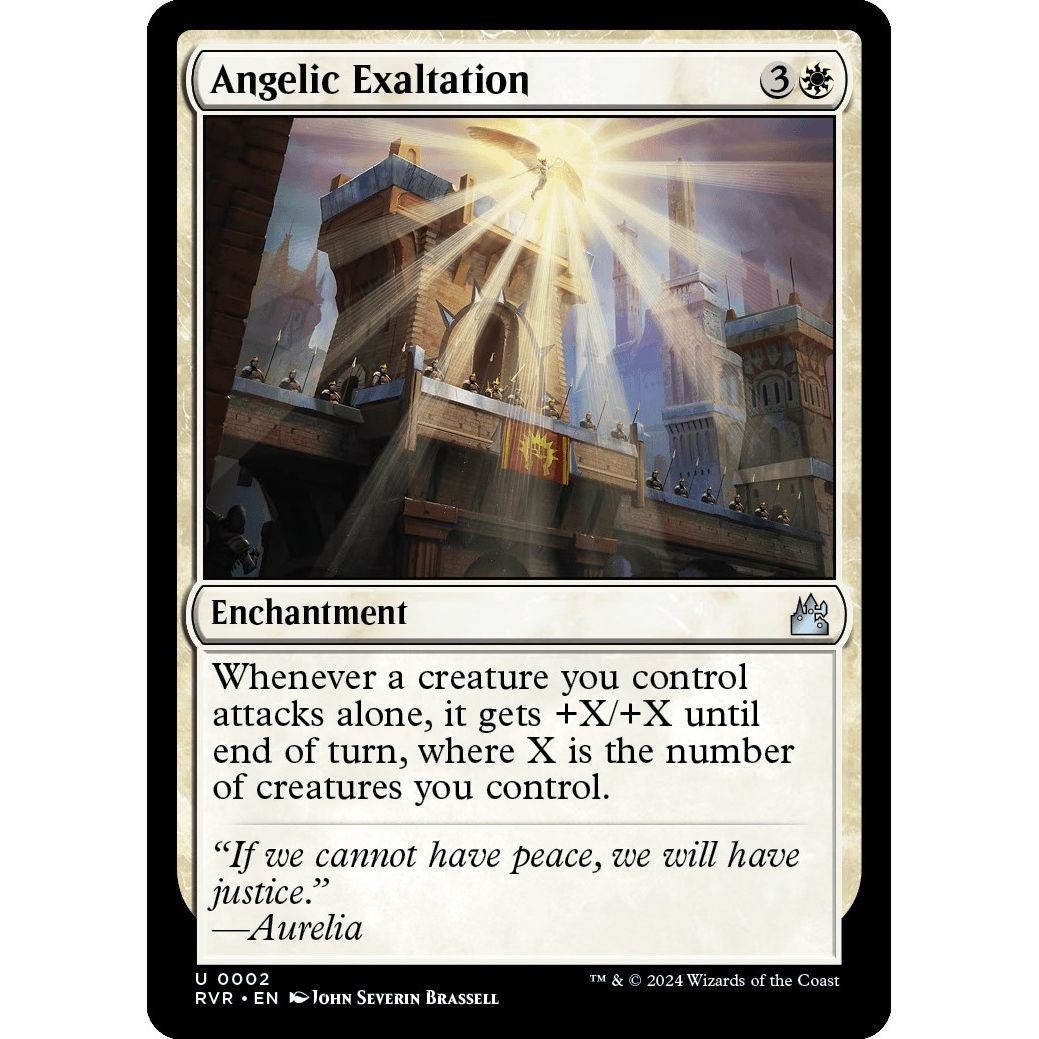 Image for Angelic Exaltation (2) (RVR) - Magic: The Gathering