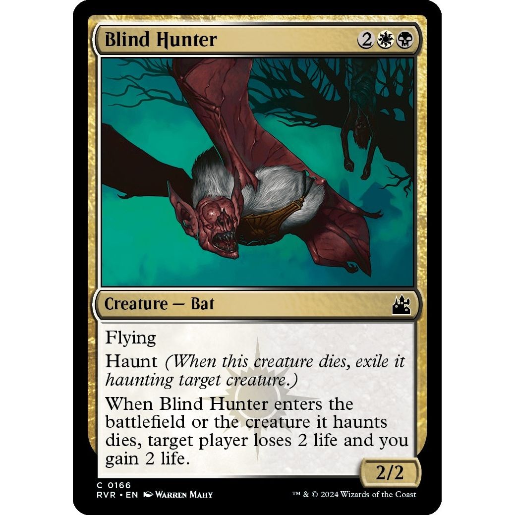 Image for Blind Hunter (166) (RVR) - Magic: The Gathering