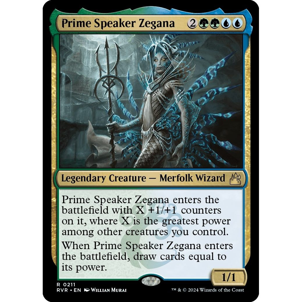 Image for Prime Speaker Zegana (211) (RVR) - Magic: The Gathering