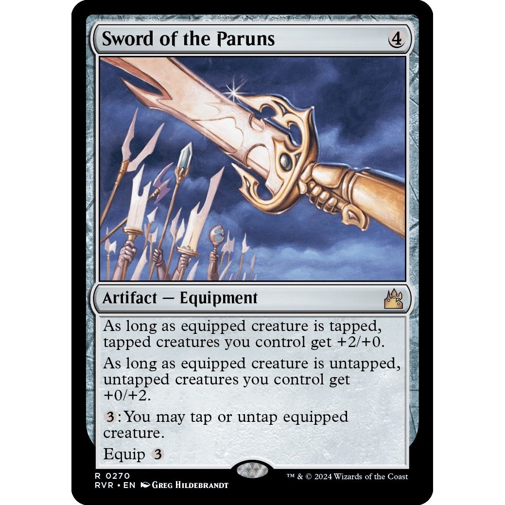 Image for Sword of the Paruns (270) (RVR) - Magic: The Gathering
