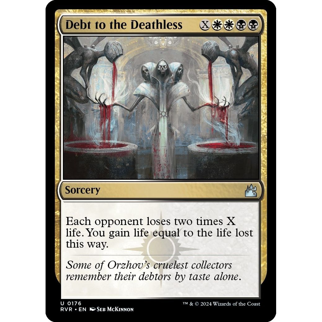 Image for Debt to the Deathless (176) (RVR) - Magic: The Gathering