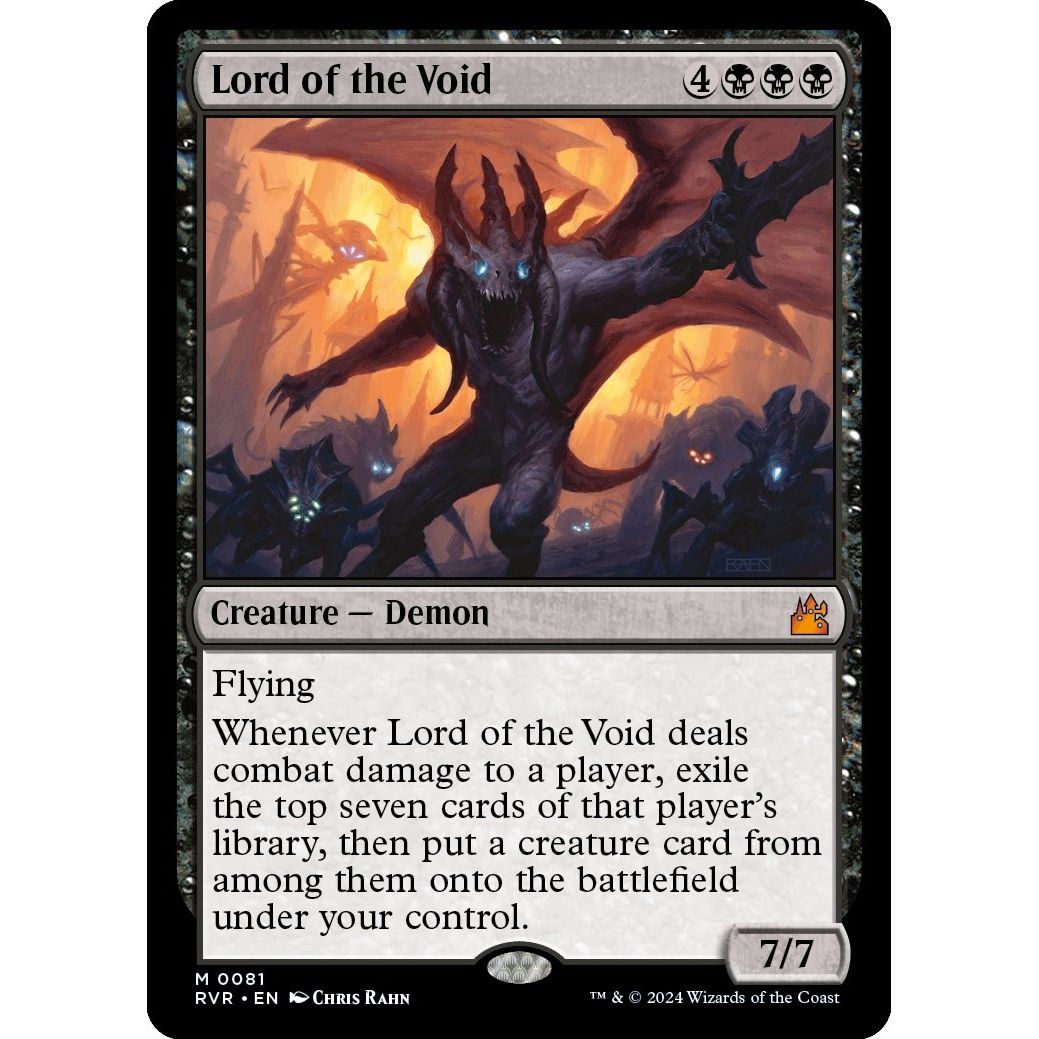 Image for Lord of the Void (81) (RVR) - Magic: The Gathering