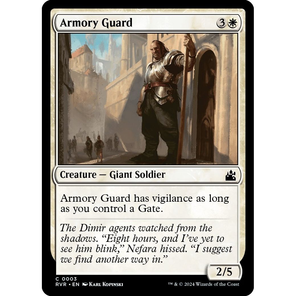 Image for Armory Guard (3) (RVR) - Magic: The Gathering
