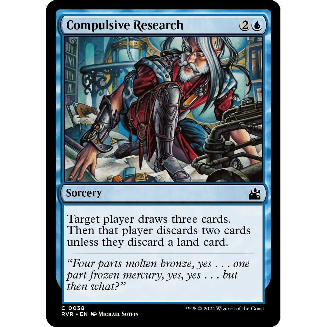 Image for Compulsive Research (38) (RVR) - Magic: The Gathering