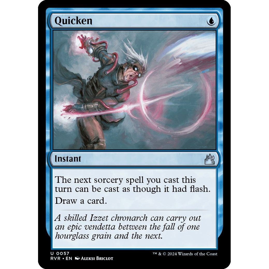 Image for Quicken (57) (RVR) - Magic: The Gathering