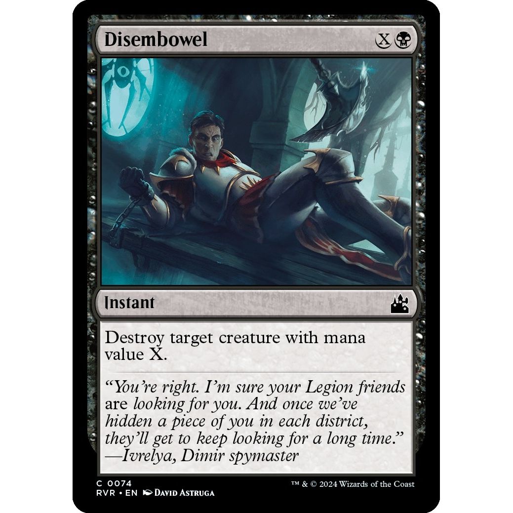 Image for Disembowel (74) (RVR) - Magic: The Gathering