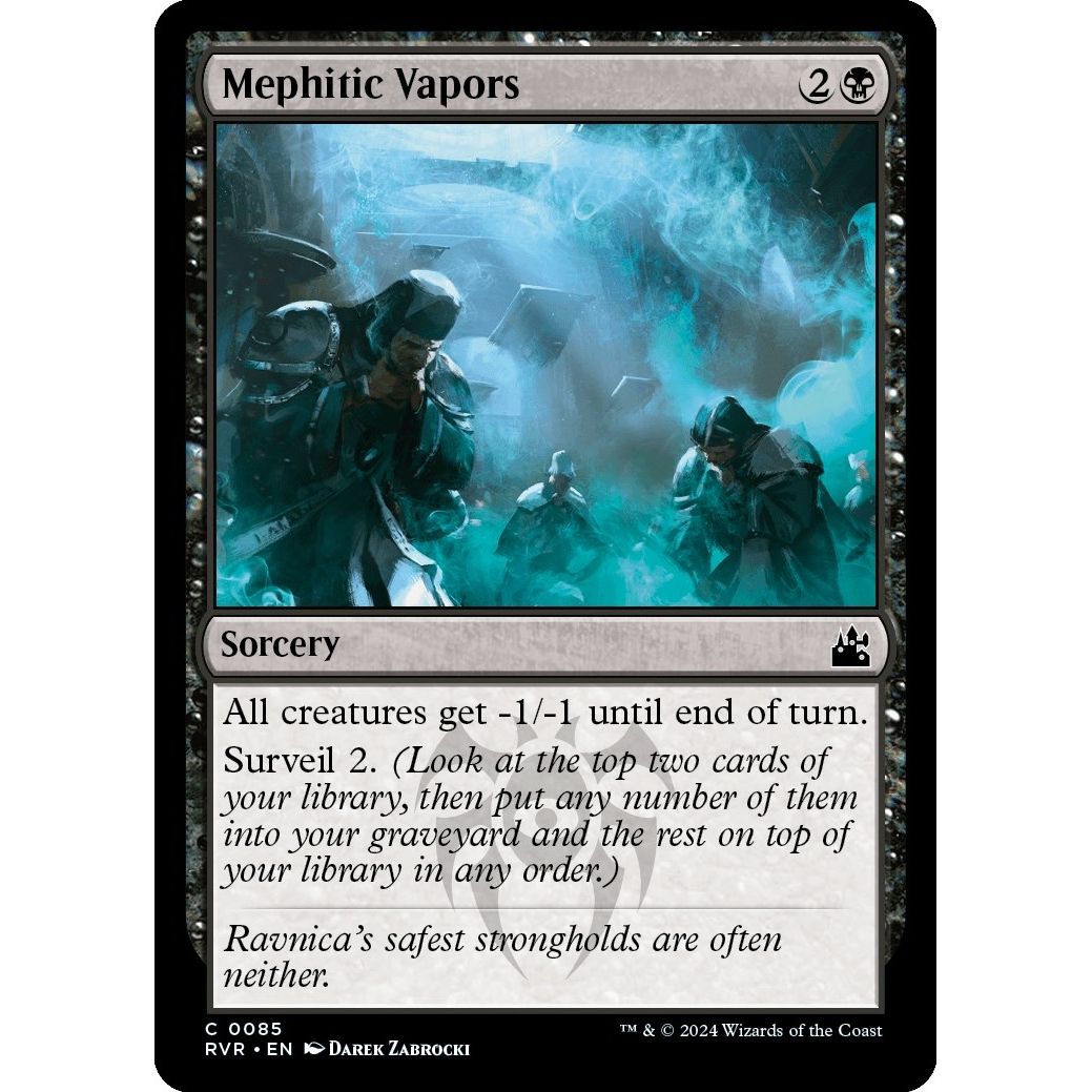 Image for Mephitic Vapors (85) (RVR) - Magic: The Gathering