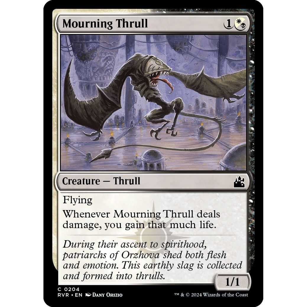 Image for Mourning Thrull (204) (RVR) - Magic: The Gathering