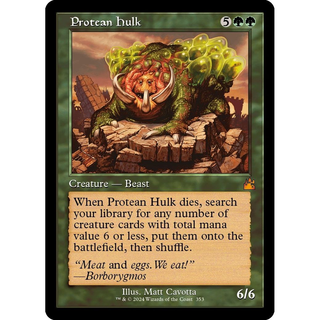 Image for Protean Hulk (Retro Frame) (353) (RVR) - Magic: The Gathering