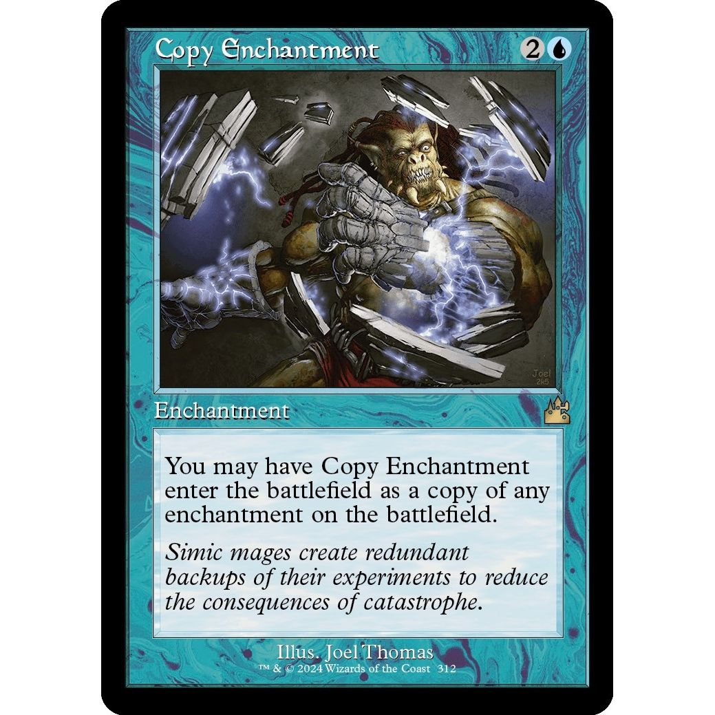Image for Copy Enchantment (Retro Frame) (312) (RVR) - Magic: The Gathering