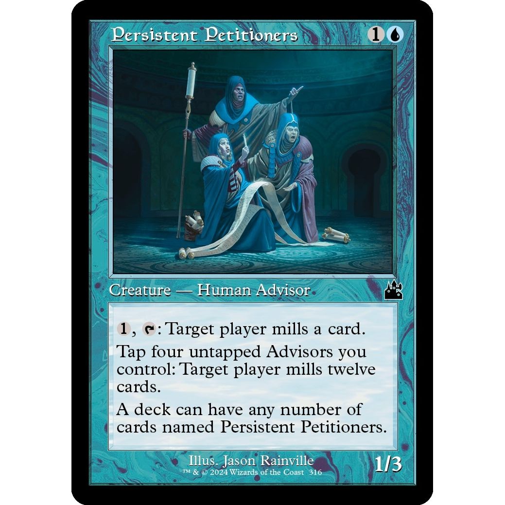 Image for Persistent Petitioners (Retro Frame) (316) (RVR) - Magic: The Gathering