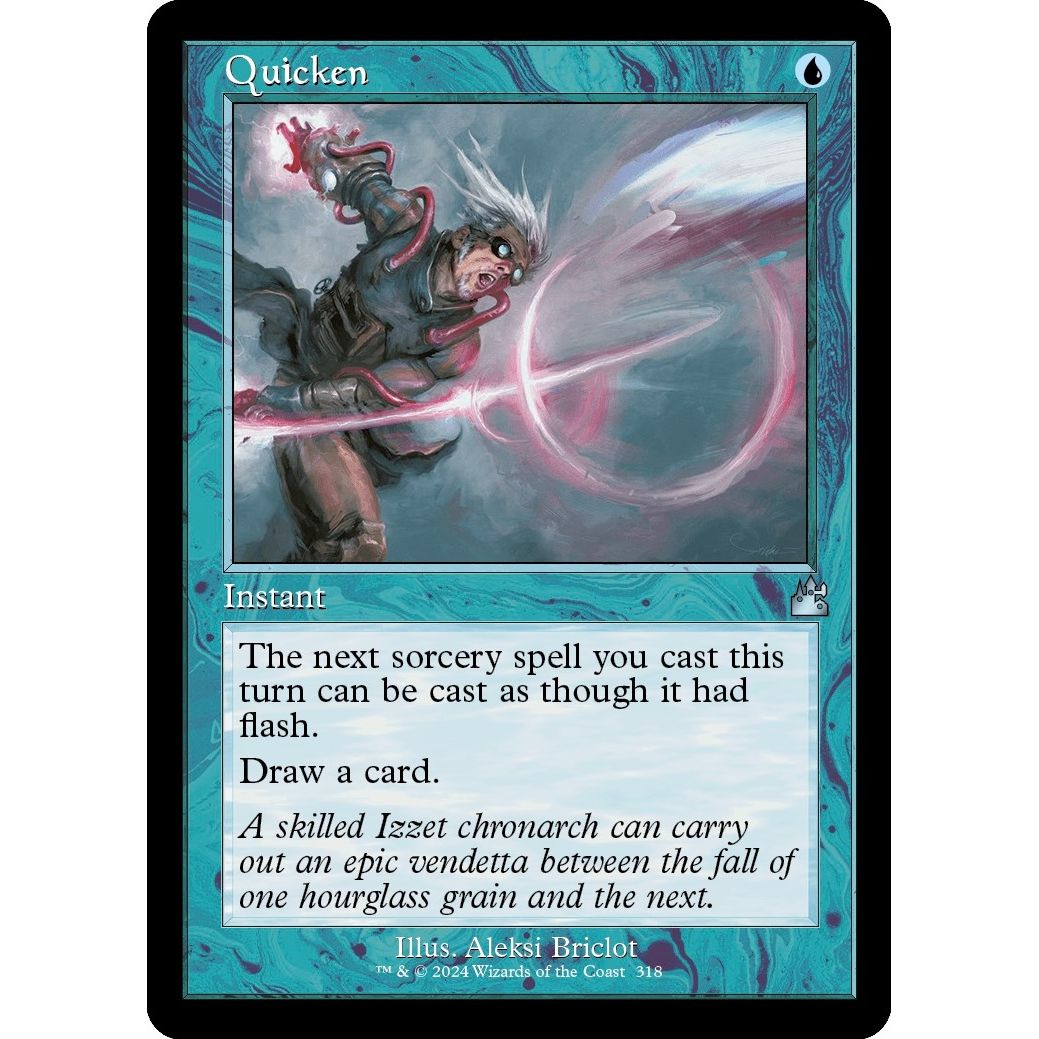 Image for Quicken (Retro Frame) (318) (RVR) - Magic: The Gathering