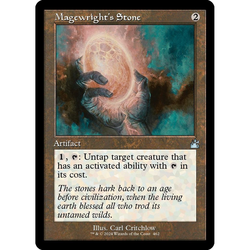 Image for Magewright's Stone (Retro Frame) (462) (RVR) - Magic: The Gathering