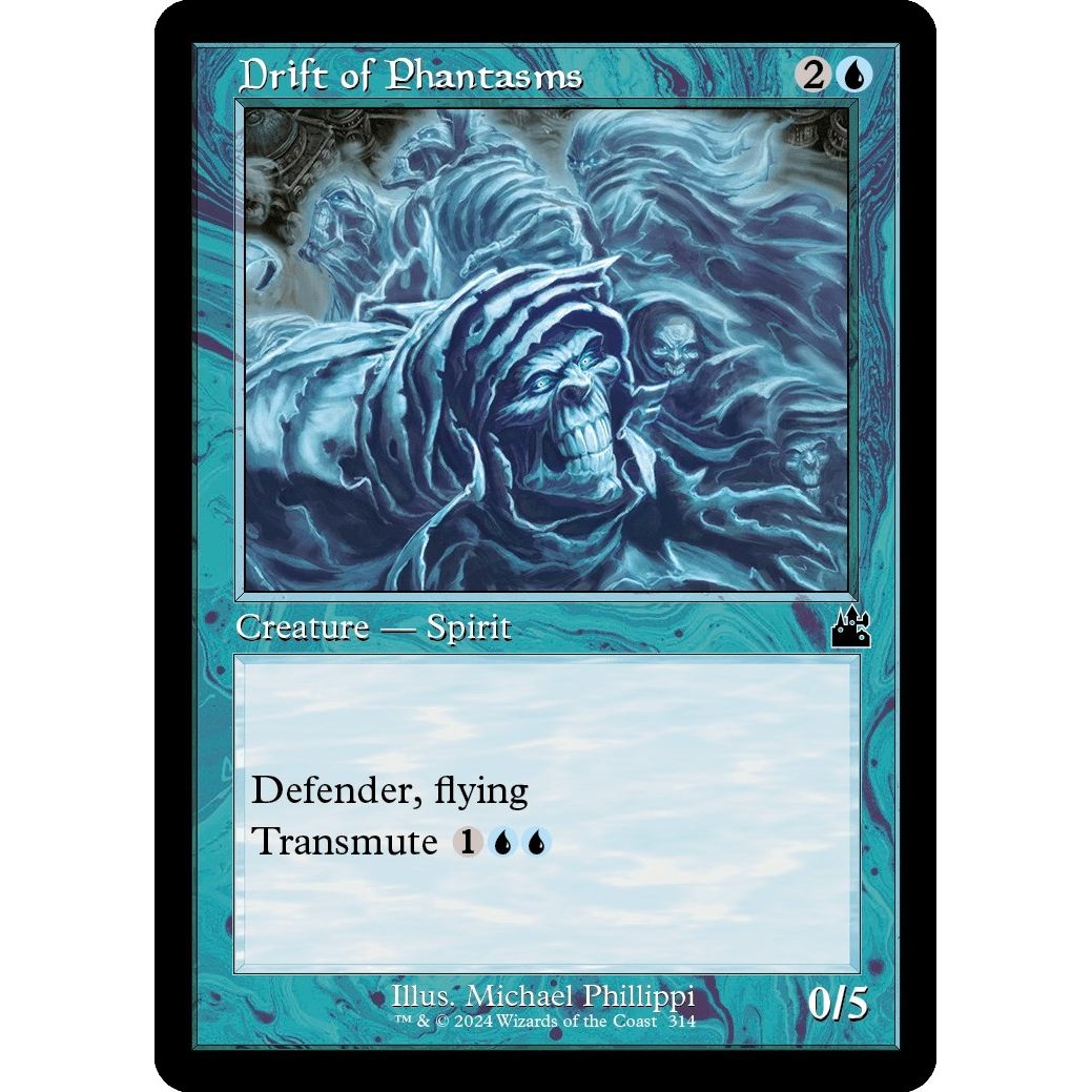 Image for Drift of Phantasms (Retro Frame) (314) (RVR) - Magic: The Gathering